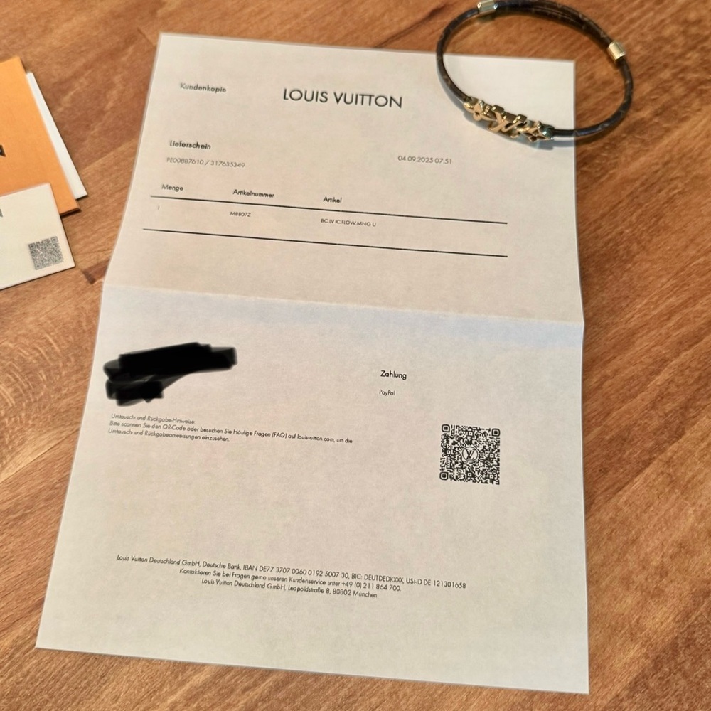 Louis Vuitton Bracelet Iconic in Signature Monogram New Release NWT Authentic LV - Picture 15 of 16